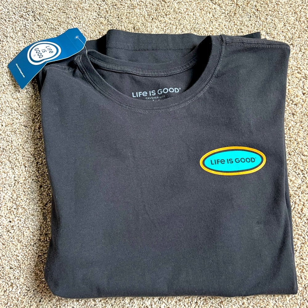 LIFE IS GOOD graphic tee